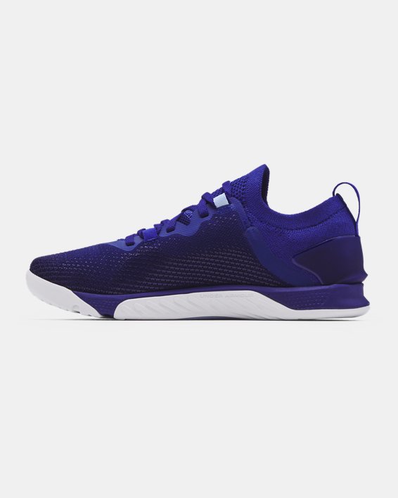 Women's UA TriBase™ Reign 3 Training Shoes, Blue, pdpMainDesktop image number 1